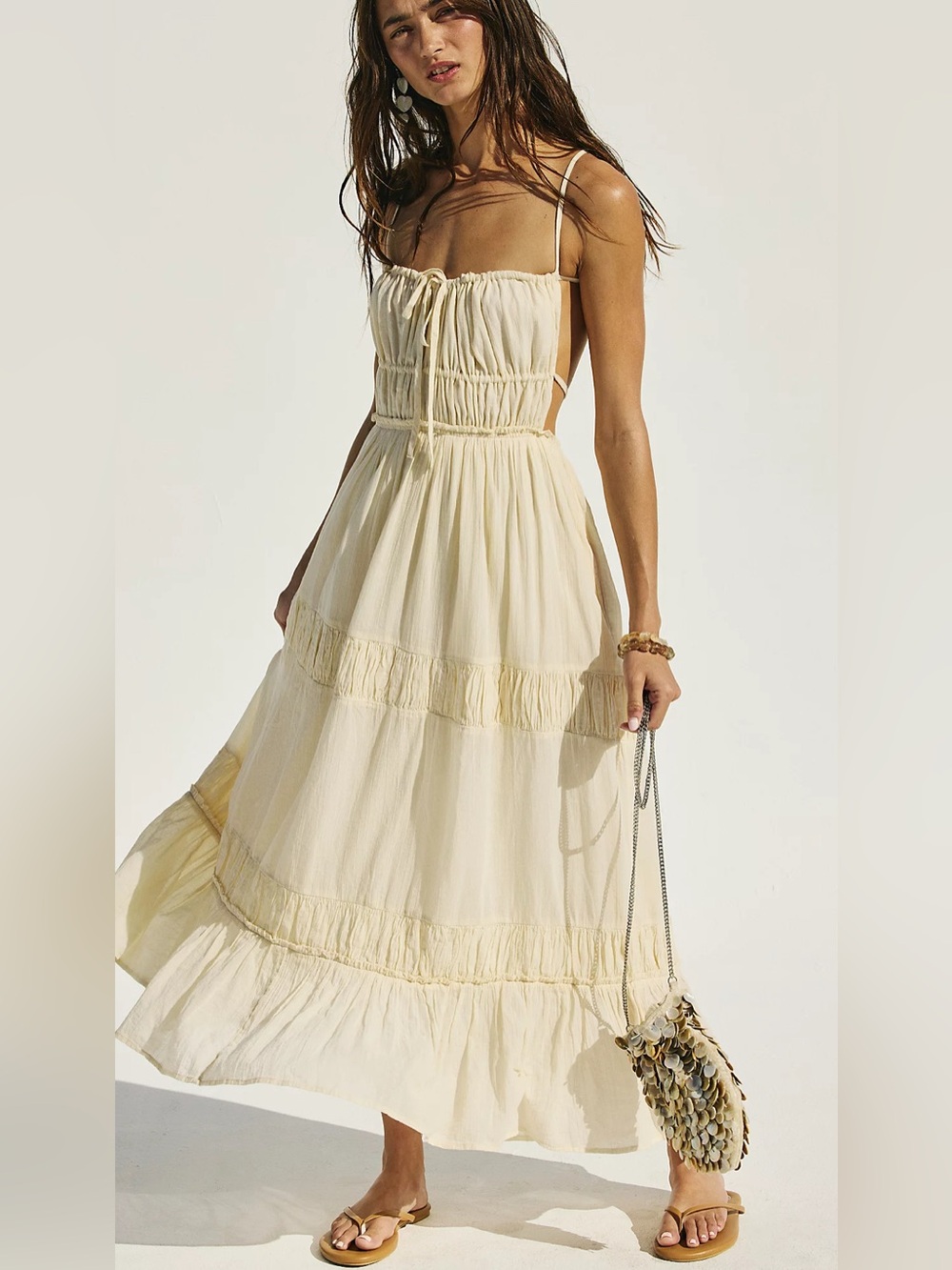 Free People Taking Sides Maxi Dress - Picture 3 of 6